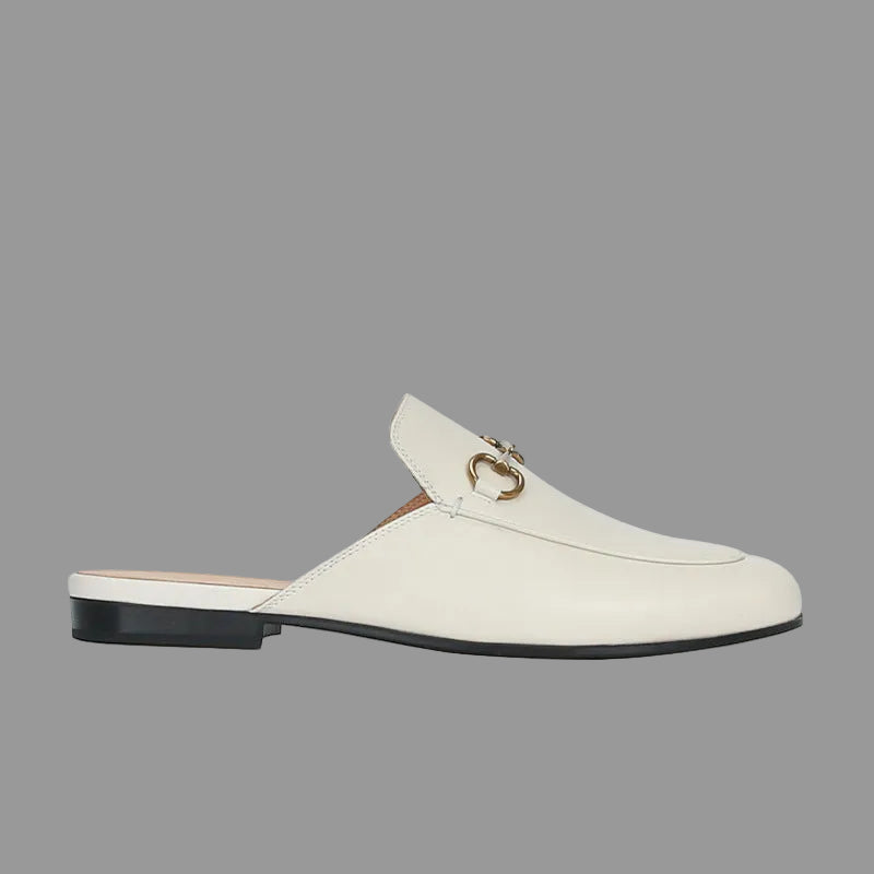 Lieselotte | Damen Klassische Geschlossene Slip-On Pantoletten