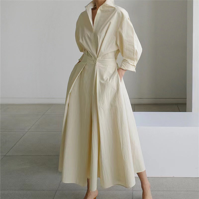 Camille | Damen Elegantes Hochzeitsgast Wickel Maxikleid