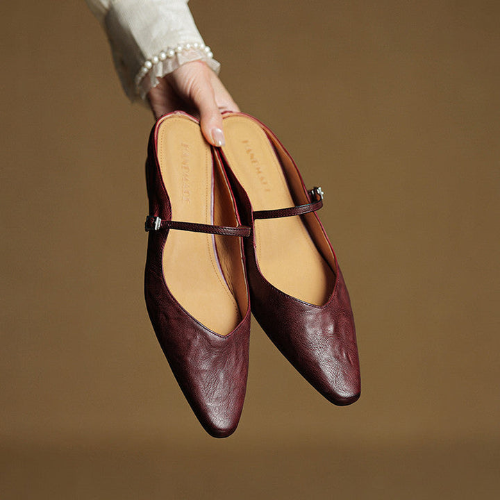 Radegunde | Damen Pantoletten im Slip-On-Stil für den Alltag