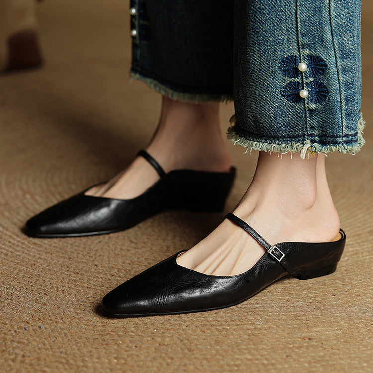 Radegunde | Damen Pantoletten im Slip-On-Stil für den Alltag