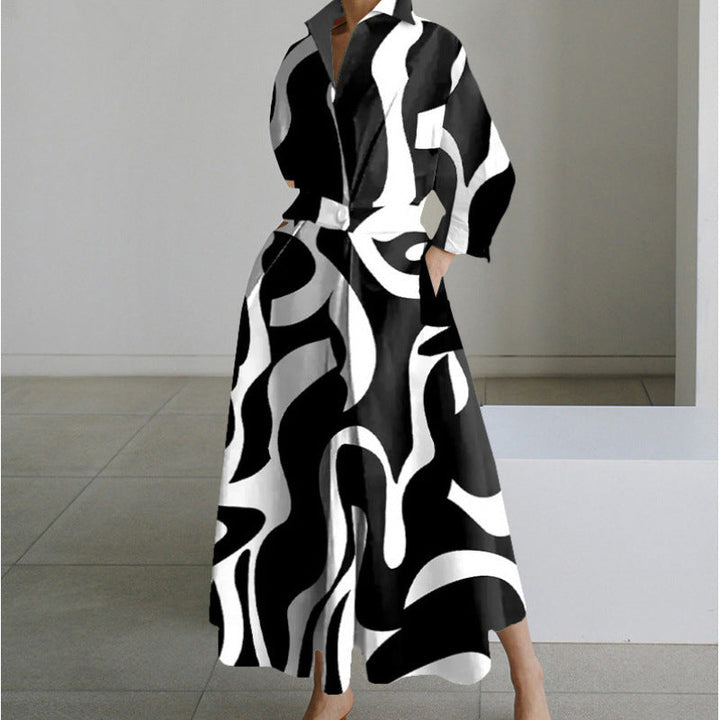 Camille | Damen Elegantes Hochzeitsgast Wickel Maxikleid