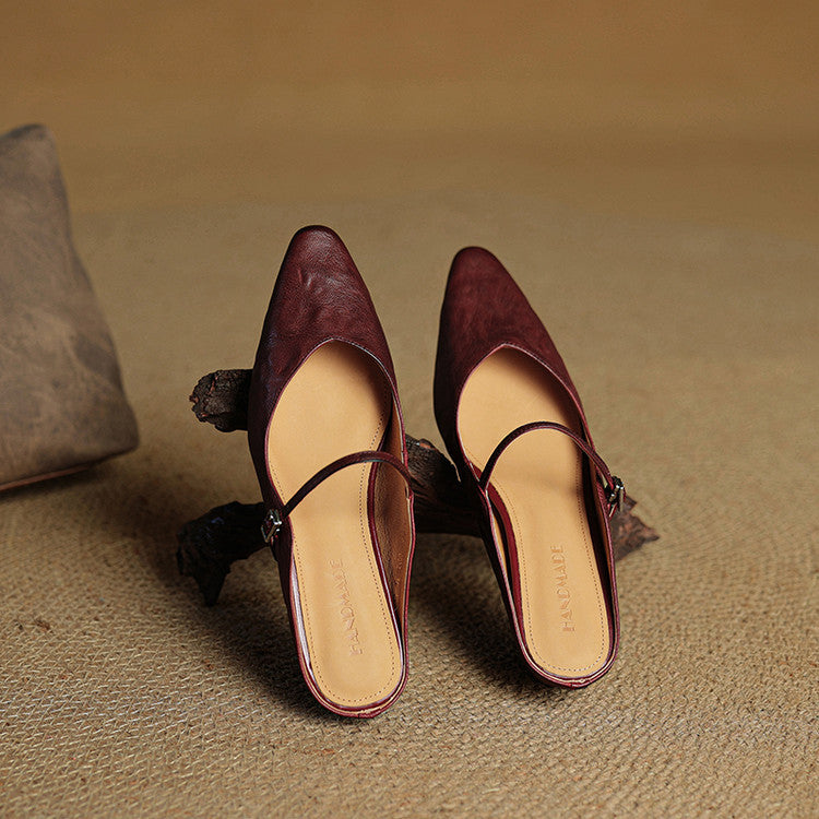 Radegunde | Damen Pantoletten im Slip-On-Stil für den Alltag