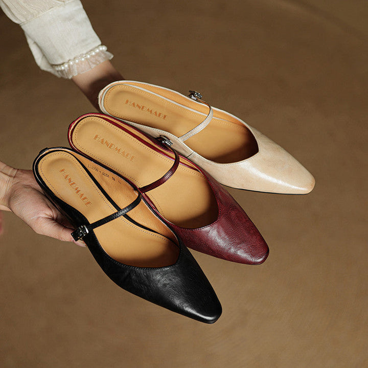 Radegunde | Damen Pantoletten im Slip-On-Stil für den Alltag