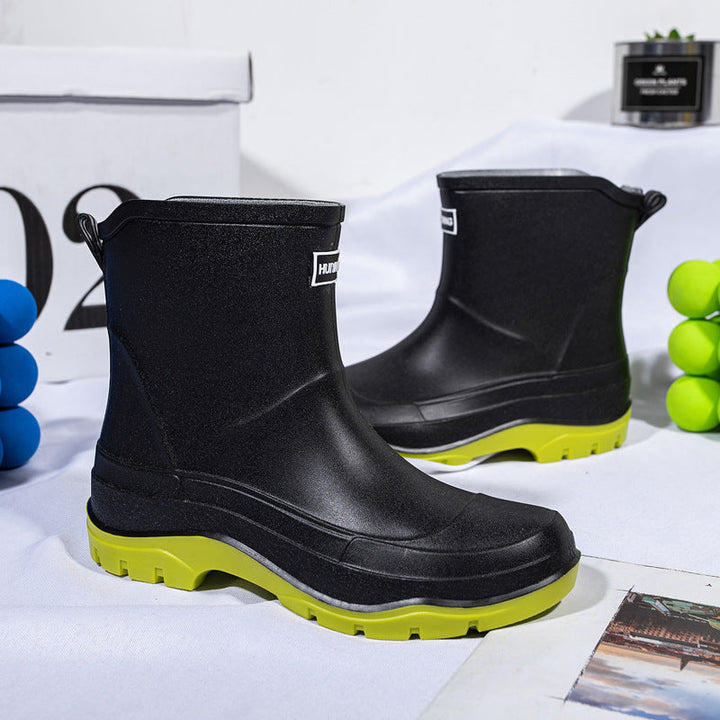 Sina | Damen Knöchelhohe Slip On Gummistiefel