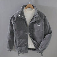 Yves | Herren Warme Gesteppte Cordjacke