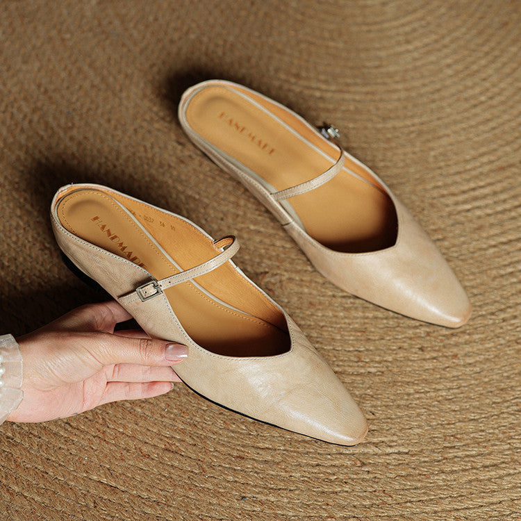 Radegunde | Damen Pantoletten im Slip-On-Stil für den Alltag