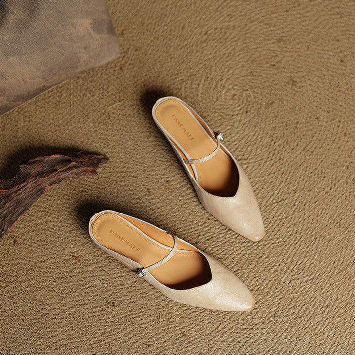 Radegunde | Damen Pantoletten im Slip-On-Stil für den Alltag