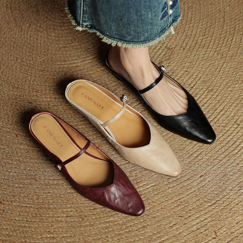 Radegunde | Damen Pantoletten im Slip-On-Stil für den Alltag