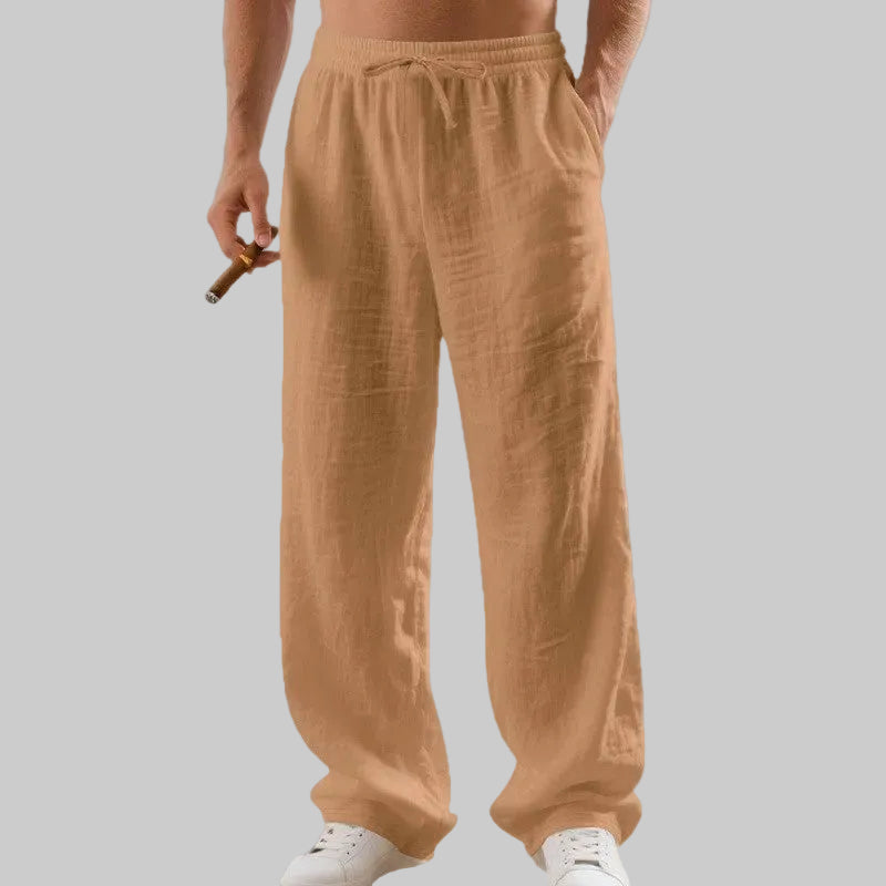 Reto | Pantaloni estivi casual in lino da uomo