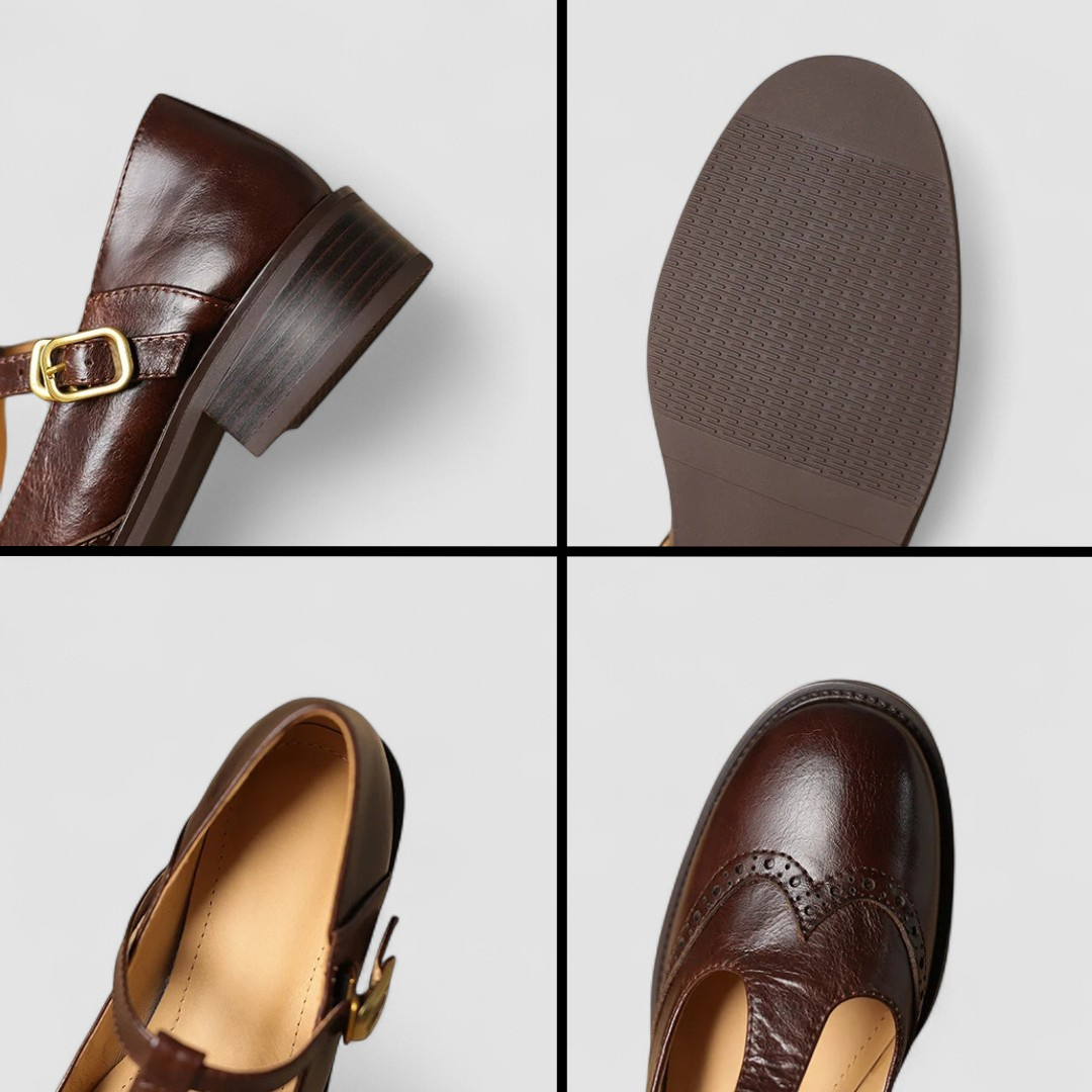 Martina | Damen Klassische Orthopädische Mary Jane Schuhe