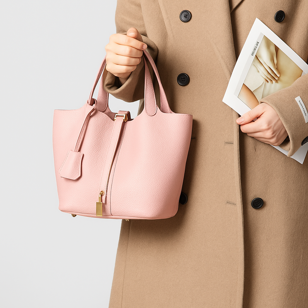 Andrea | Damen Elegante Kleine Leder Handtasche