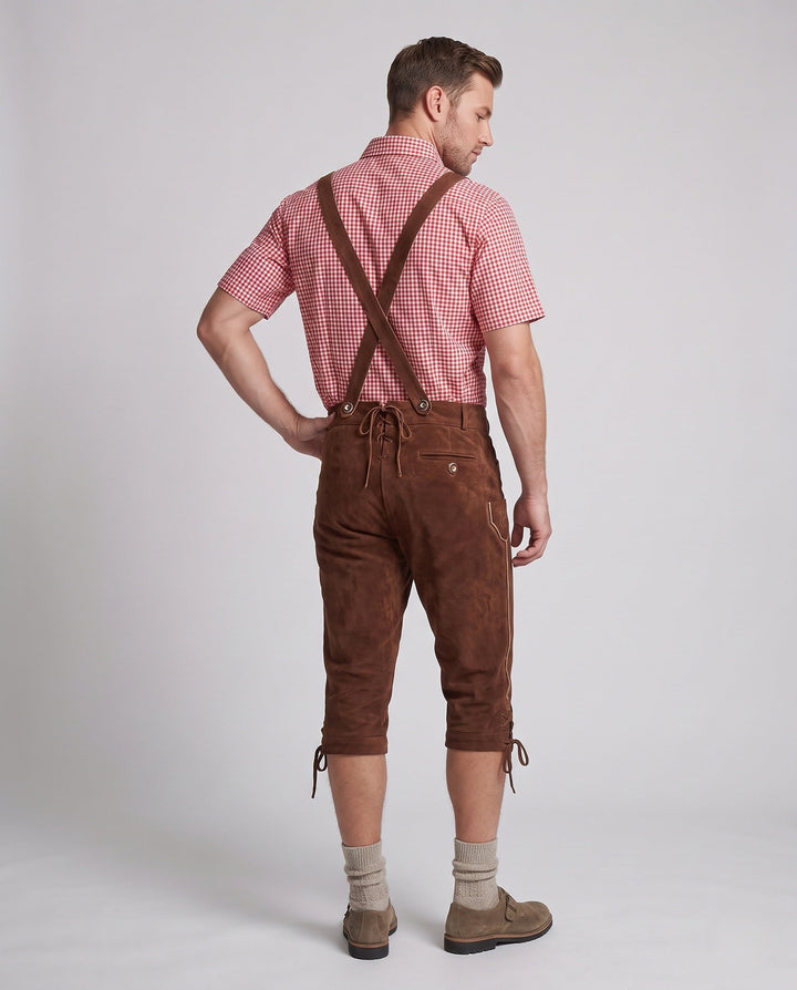 Theodor | Herren Traditionelle Rustikale Lederhose