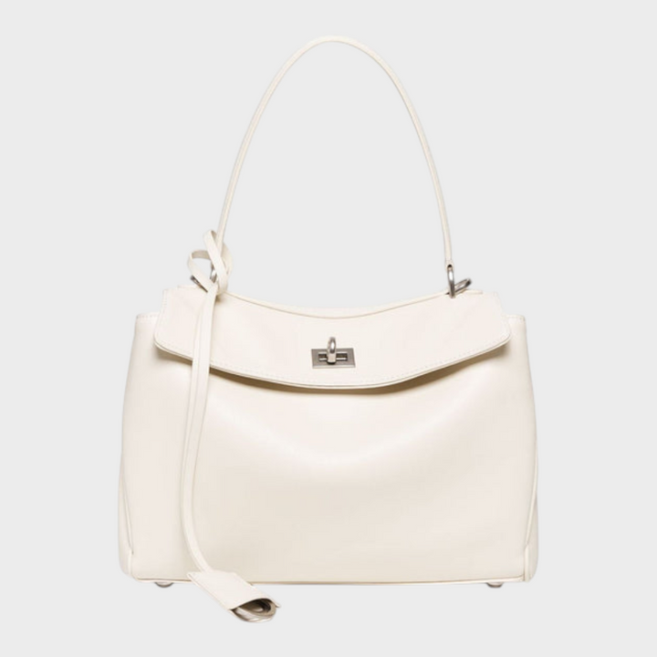 Eva | Damen Zeitlose Leder Schultertasche