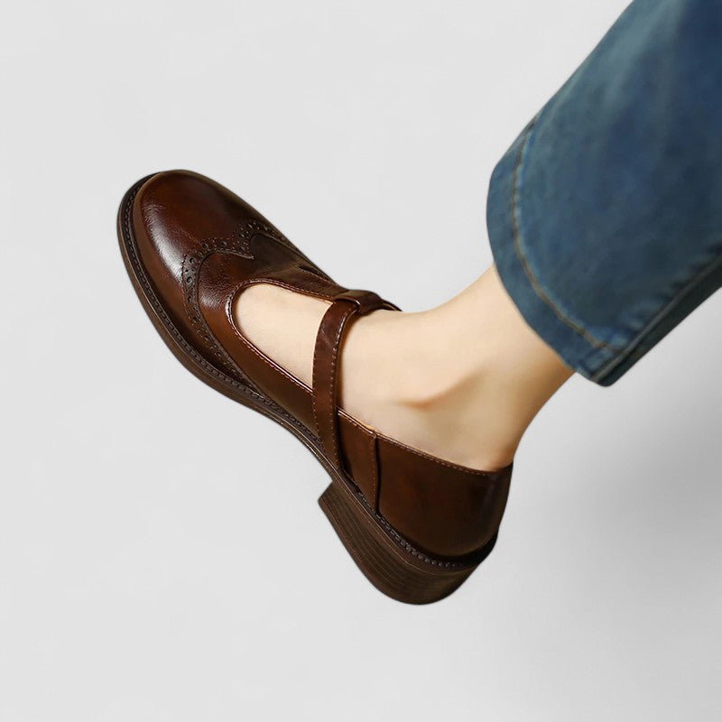 Martina | Damen Klassische Orthopädische Mary Jane Schuhe