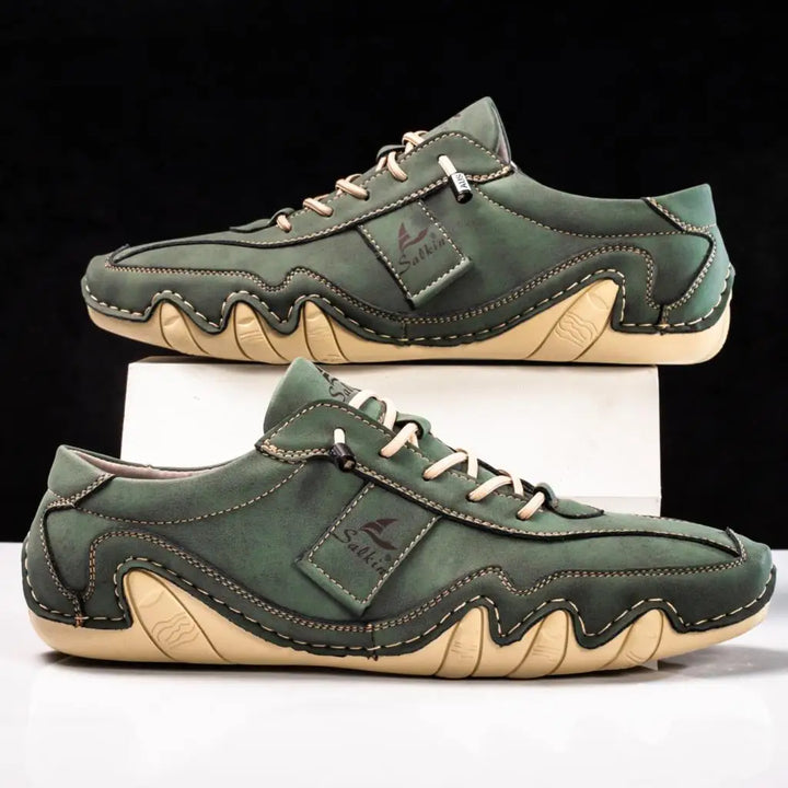 Alex | Elastische Schnürung Lässige Barfußschuhe