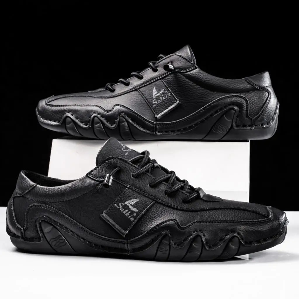 Alex | Elastische Schnürung Lässige Barfußschuhe