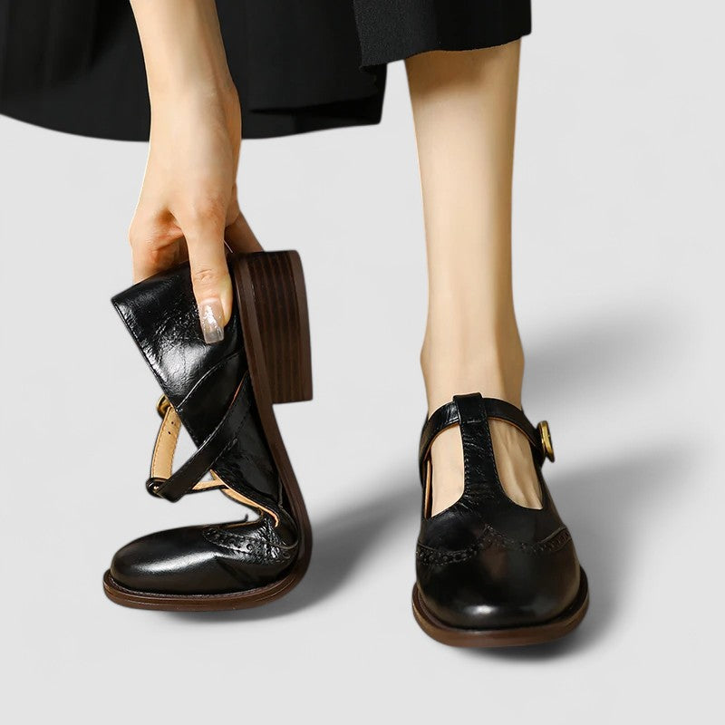 Martina | Damen Klassische Orthopädische Mary Jane Schuhe