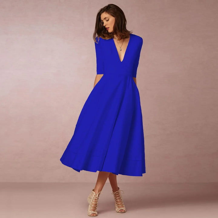 Tilda | Damen Elegantes A-Linien Abendkleid