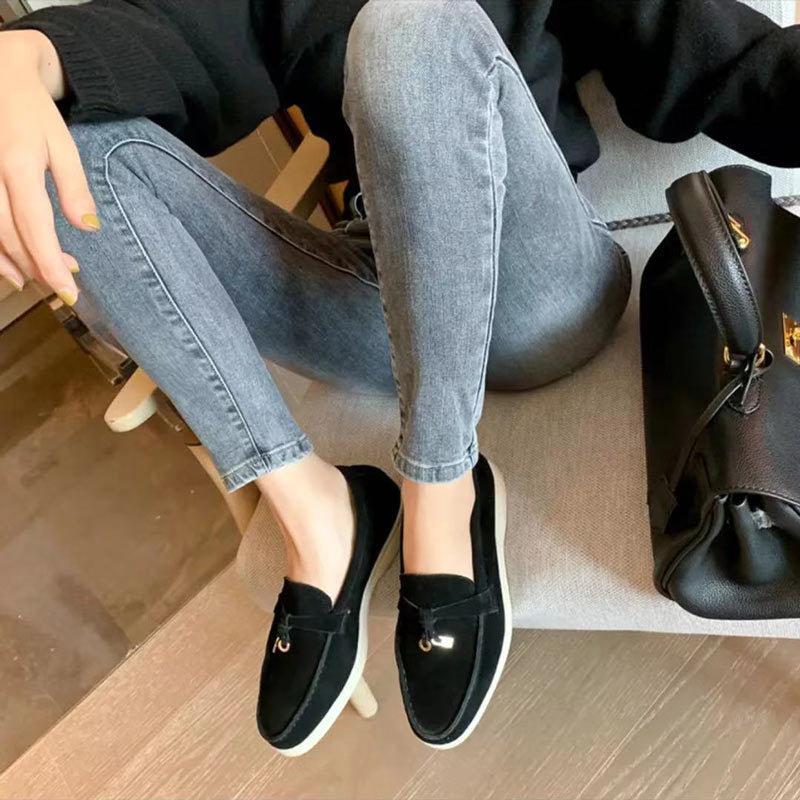 Ravero | Damen Orthopädische Slip On Quaste Loafer