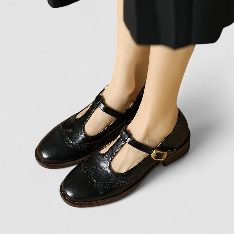 Martina | Damen Klassische Orthopädische Mary Jane Schuhe