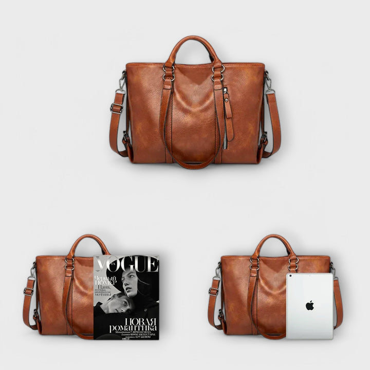 Ursina | Damen Vielseitige Leder Komfort Tasche