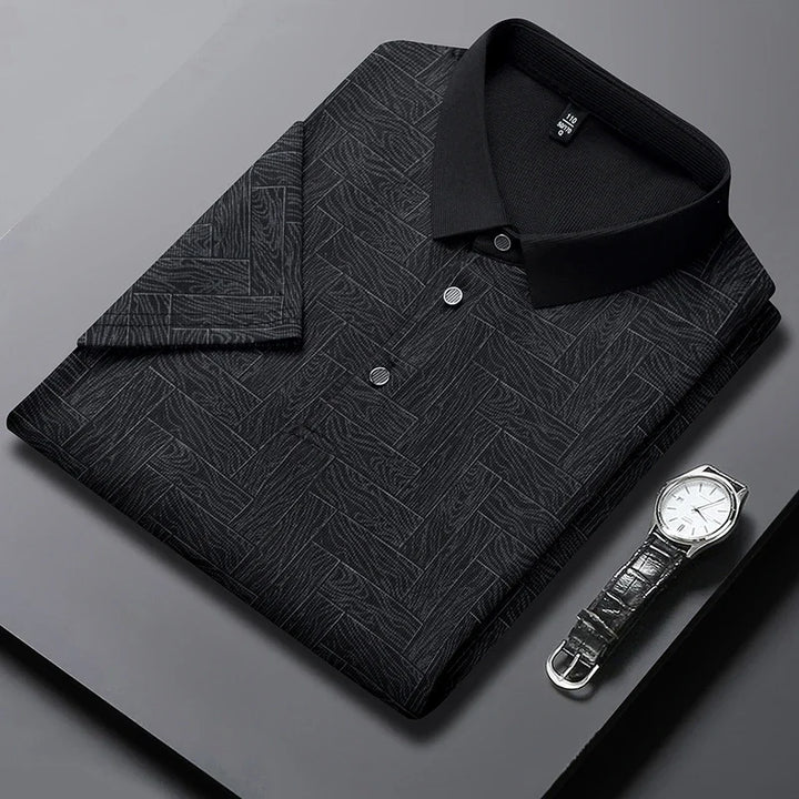 Bastian | Herren Casual Kurzarm Poloshirt Mit Print