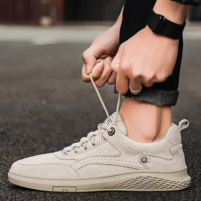 Leah | Damen Modische Orthopädische Wildleder Sneaker