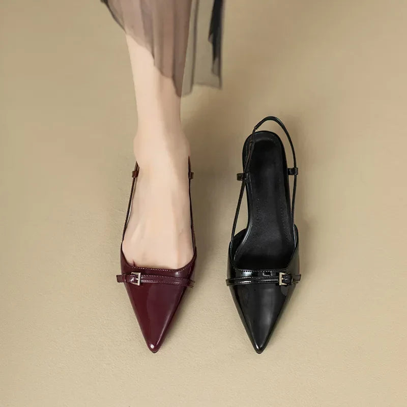 Isabell | Damen Sommer Orthopädische Kitten Heels