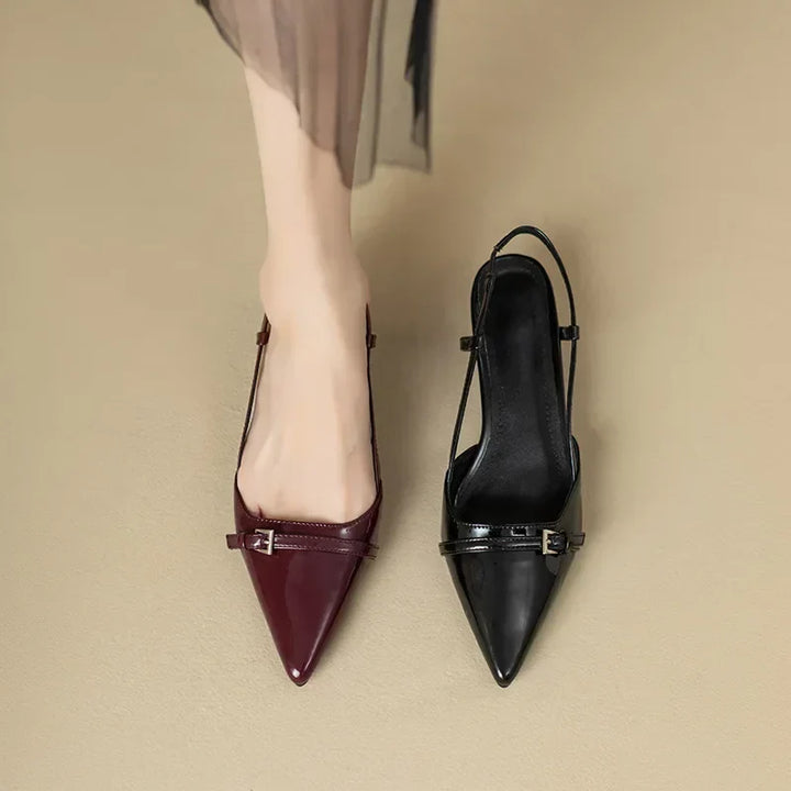 Isabell | Damen Sommer Orthopädische Kitten Heels