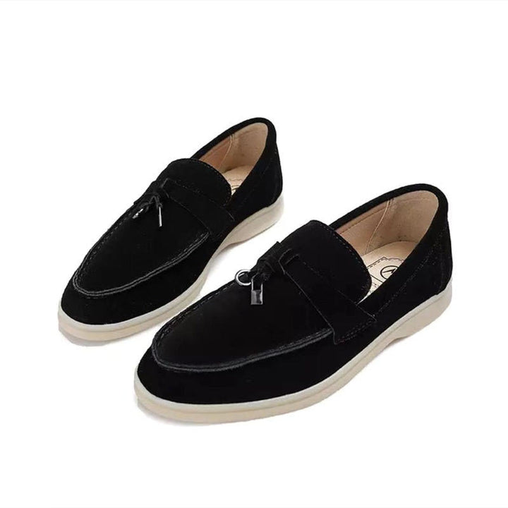 Ravero | Damen Orthopädische Slip On Quaste Loafer