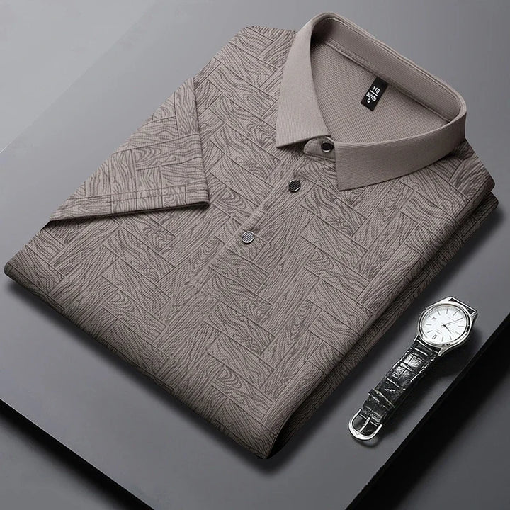 Bastian | Herren Casual Kurzarm Poloshirt Mit Print