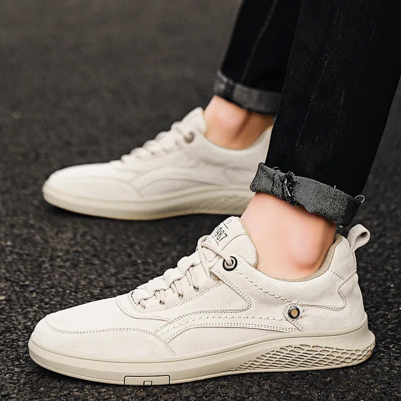 Leah | Damen Modische Orthopädische Wildleder Sneaker