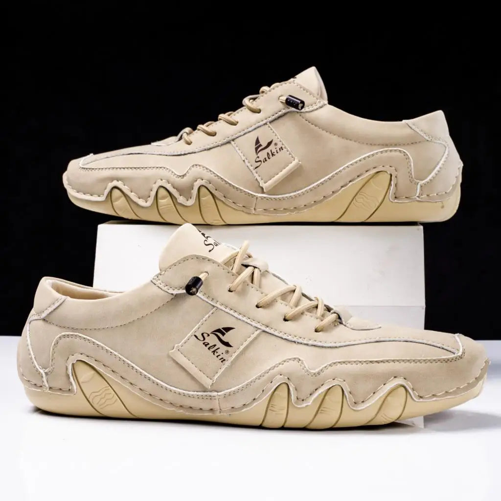 Alex | Elastische Schnürung Lässige Barfußschuhe