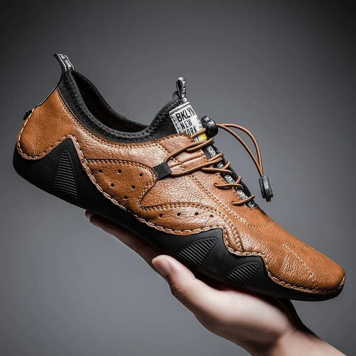 Virex | Herren Perforierte Schnürung Orthopädische Schuhe