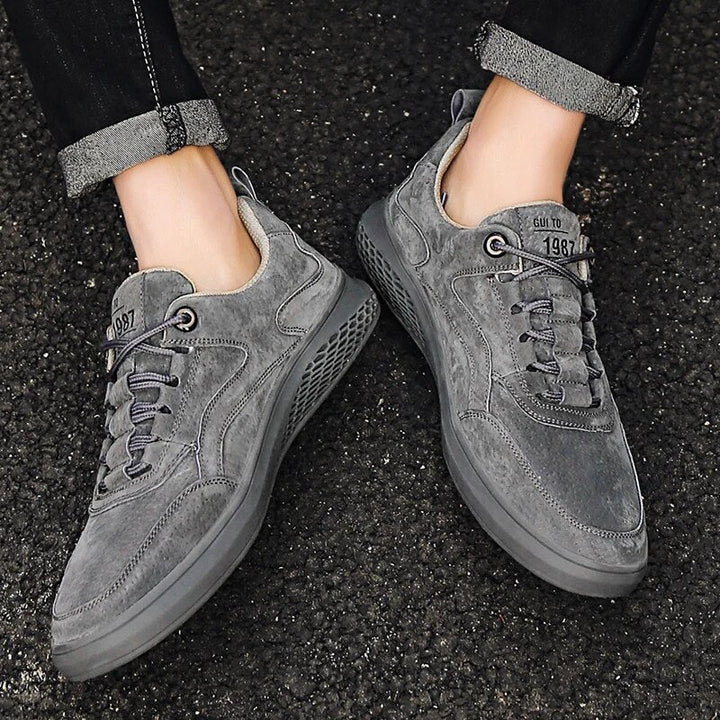 Leah | Damen Modische Orthopädische Wildleder Sneaker