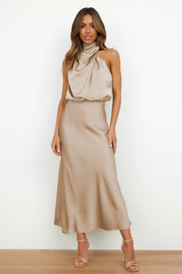 Marlene | Women's Lightweight Halter-Neck Wedding Dress