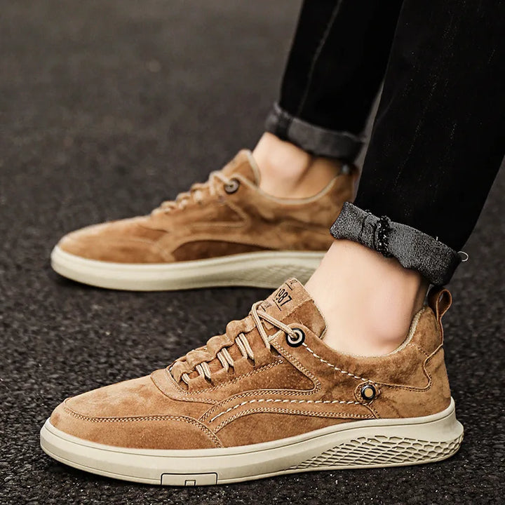 Leah | Damen Modische Orthopädische Wildleder Sneaker