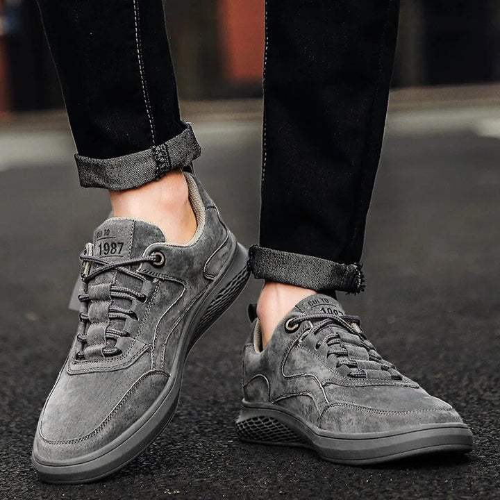 Leah | Damen Modische Orthopädische Wildleder Sneaker