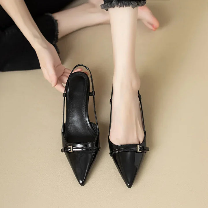 Isabell | Damen Sommer Orthopädische Kitten Heels