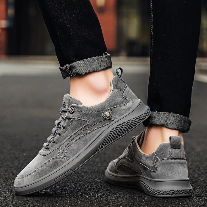 Leah | Damen Modische Orthopädische Wildleder Sneaker