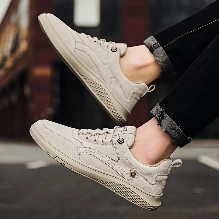 Leah | Damen Modische Orthopädische Wildleder Sneaker