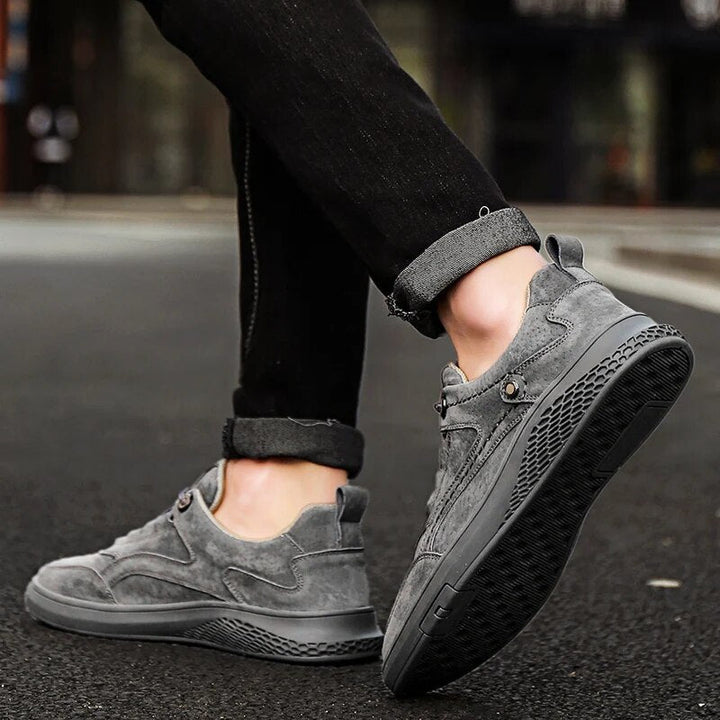 Leah | Damen Modische Orthopädische Wildleder Sneaker