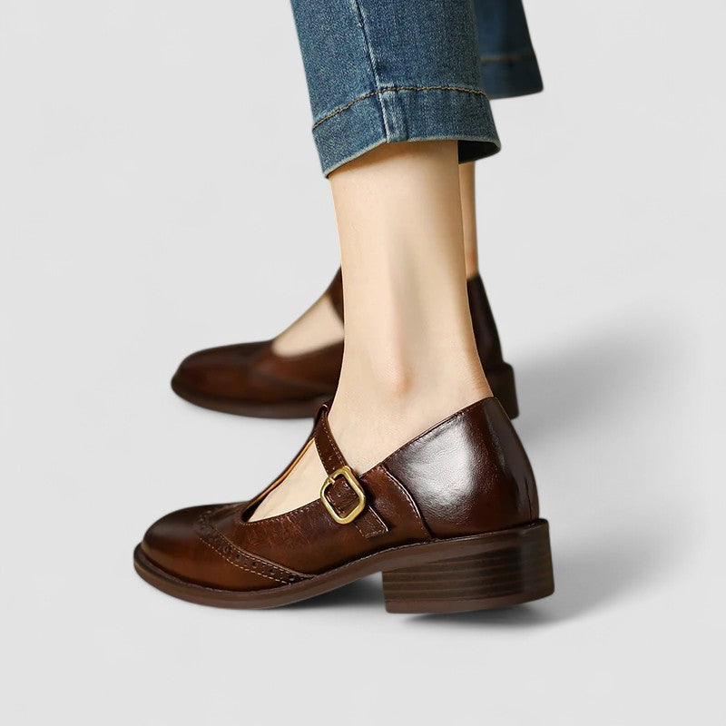 Martina | Damen Klassische Orthopädische Mary Jane Schuhe