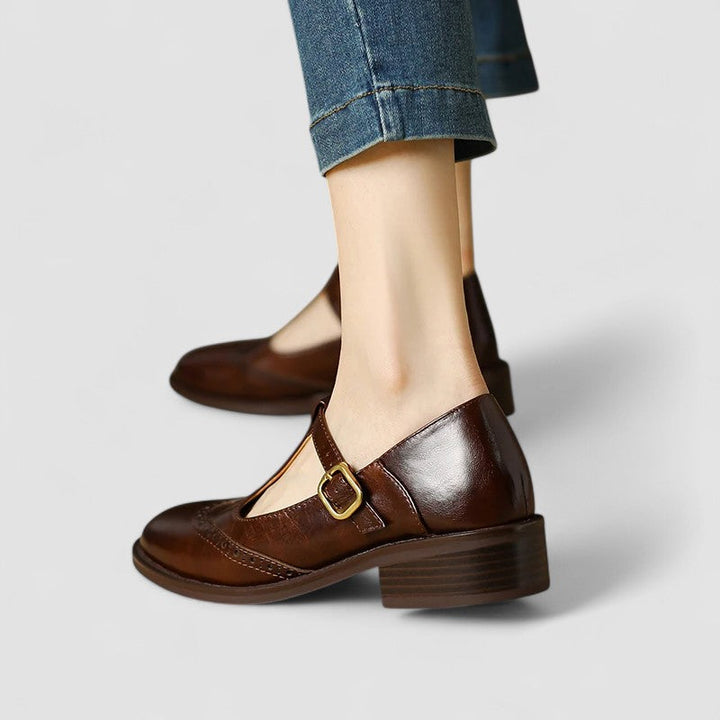 Martina | Damen Klassische Orthopädische Mary Jane Schuhe