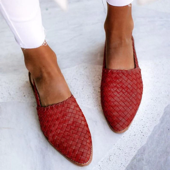 Janina | Damen Sommer Orthopädische Slip-on Pantoletten