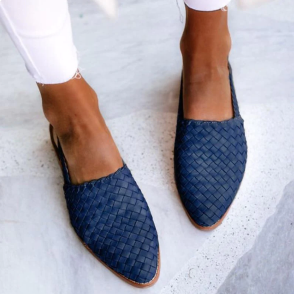 Janina | Damen Sommer Orthopädische Slip-on Pantoletten