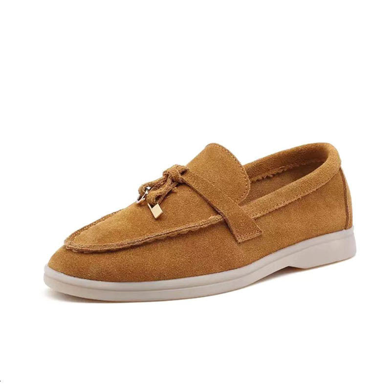 Ravero | Damen Orthopädische Slip On Quaste Loafer
