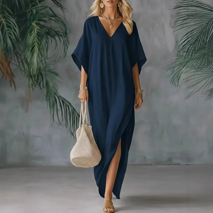 Elina | Damen Sommer Lockeres Maxikleid