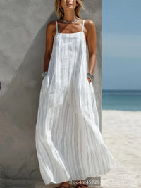 Beatrice | Damen Casual Bauchweg Sommerkleid