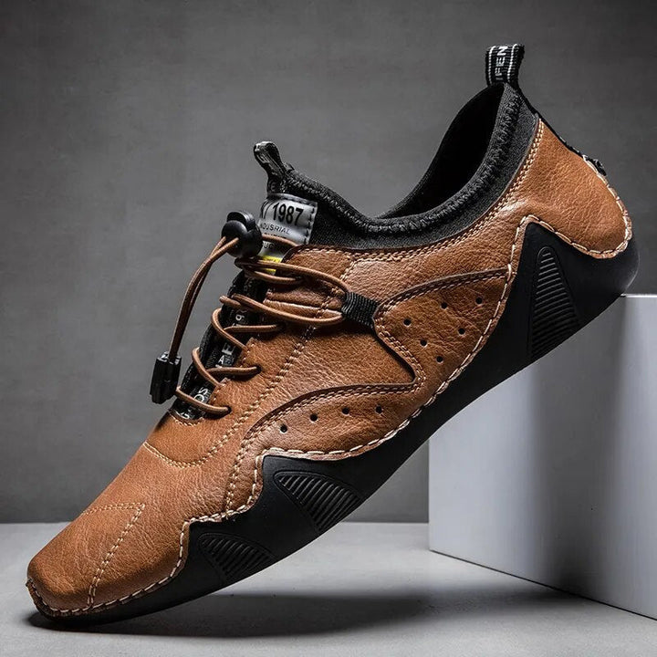 Virex | Herren Perforierte Schnürung Orthopädische Schuhe